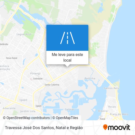 Travessa José Dos Santos mapa