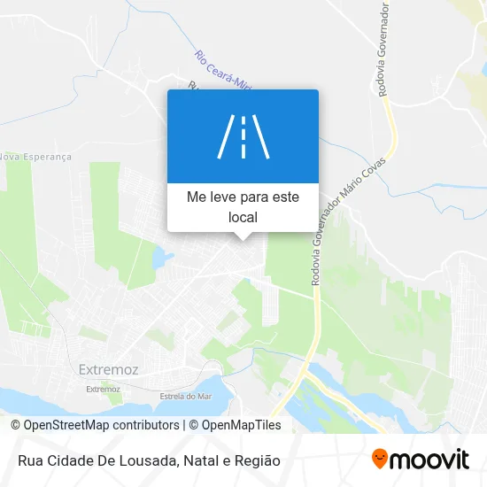 Rua Cidade De Lousada mapa