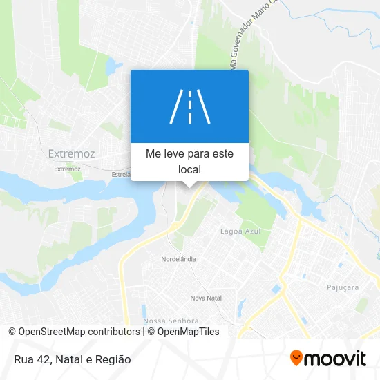 Rua 42 mapa