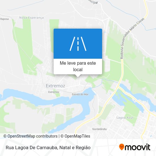 Rua Lagoa De Carnauba mapa