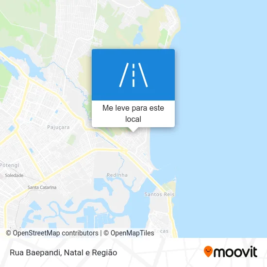 Rua Baepandi mapa