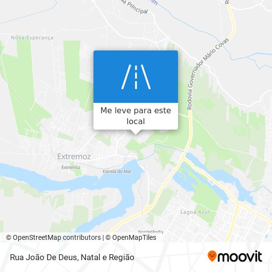 Rua João De Deus mapa