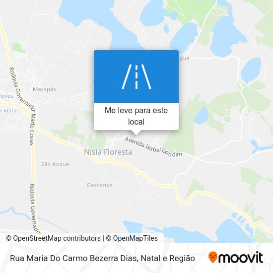 Rua Maria Do Carmo Bezerra Dias mapa
