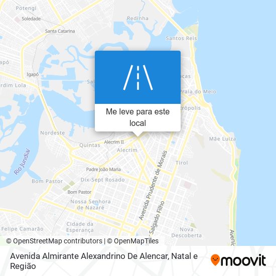 Avenida Almirante Alexandrino De Alencar mapa