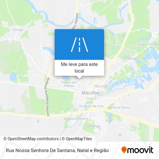 Rua Nossa Senhora De Santana mapa