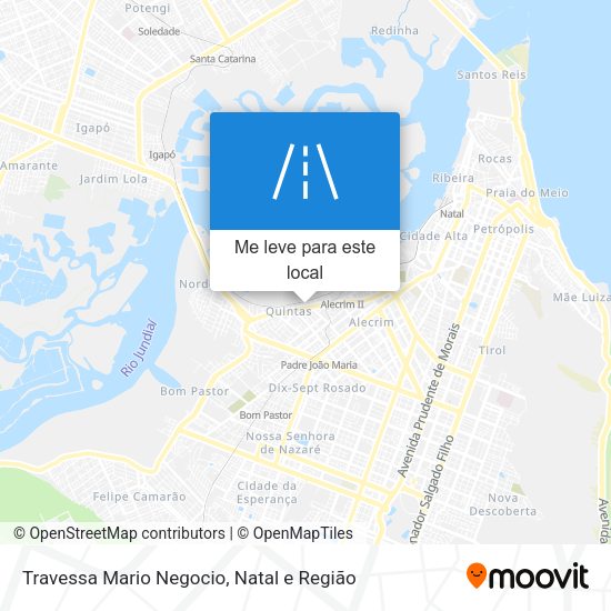 Travessa Mario Negocio mapa