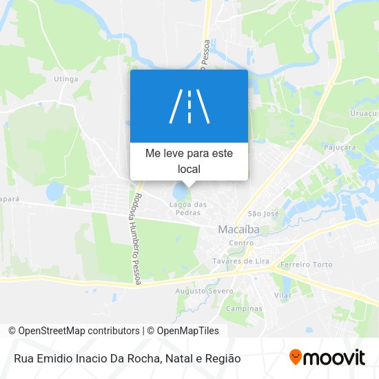 Rua Emidio Inacio Da Rocha mapa