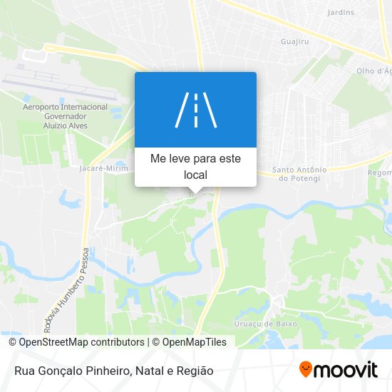 Rua Gonçalo Pinheiro mapa