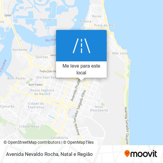 Avenida Nevaldo Rocha mapa