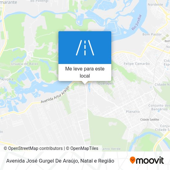 Avenida José Gurgel De Araújo mapa