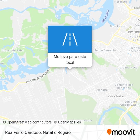 Rua Ferro Cardoso mapa