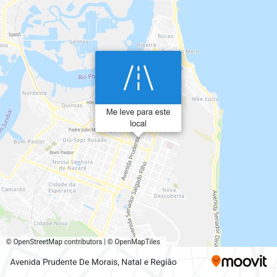 Avenida Prudente De Morais mapa