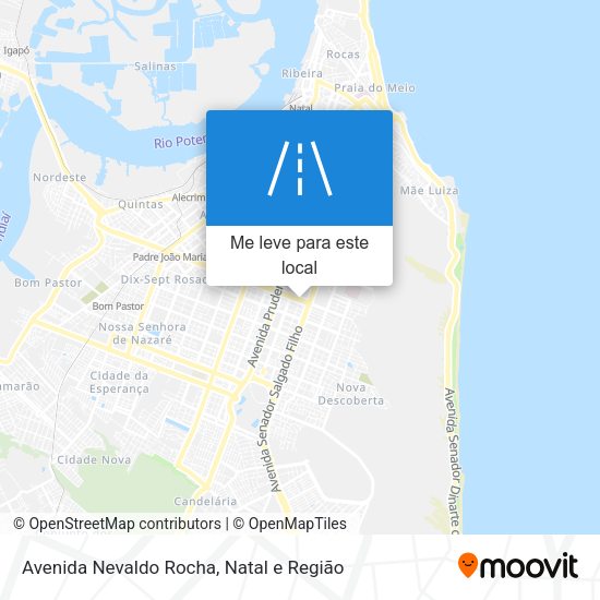 Avenida Nevaldo Rocha mapa