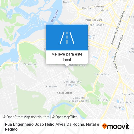 Rua Engenheiro João Hélio Alves Da Rocha mapa