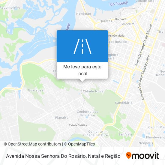 Avenida Nossa Senhora Do Rosário mapa