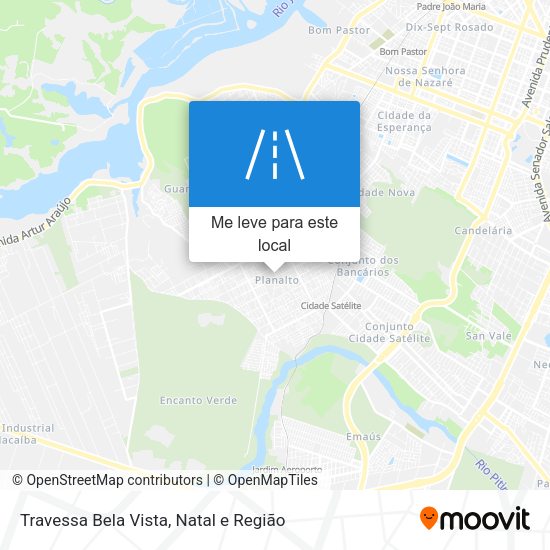 Travessa Bela Vista mapa