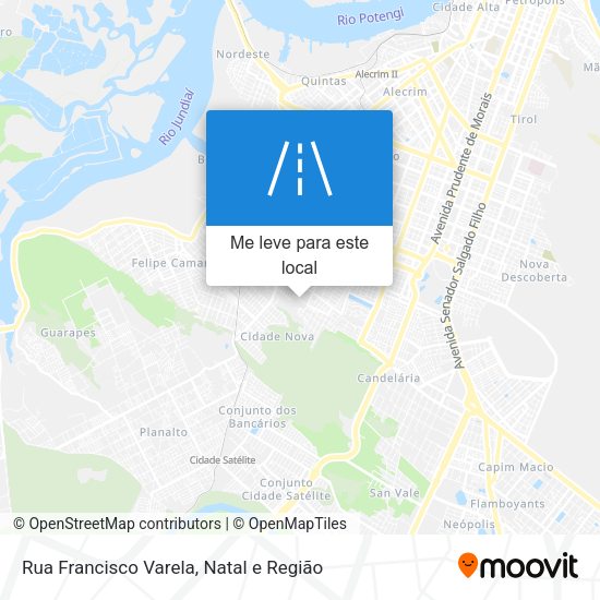 Rua Francisco Varela mapa