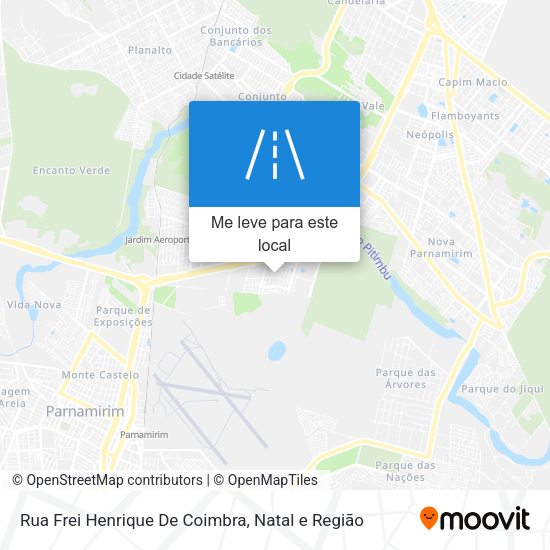 Rua Frei Henrique De Coimbra mapa