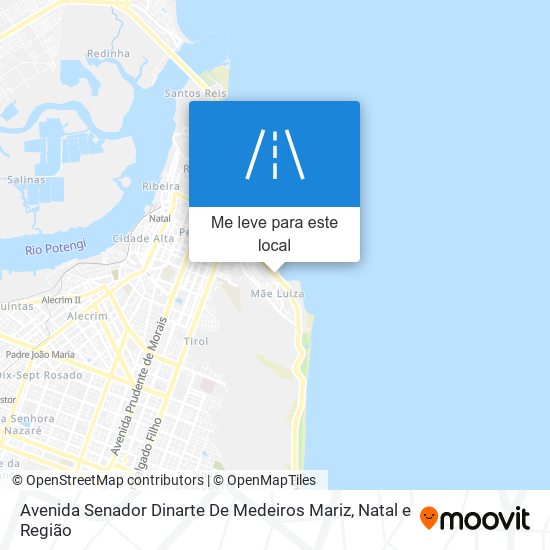 Avenida Senador Dinarte De Medeiros Mariz mapa