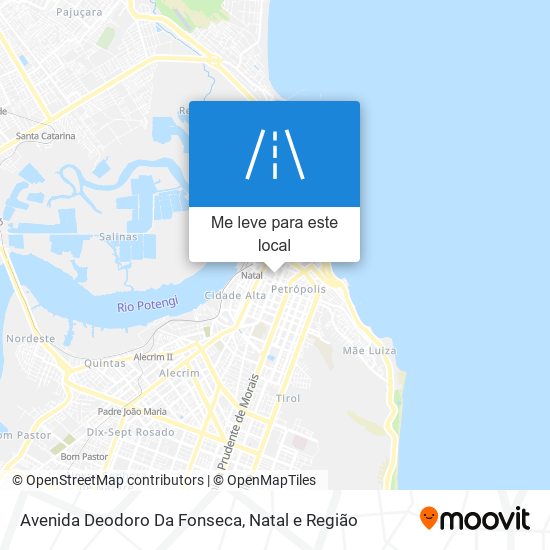 Avenida Deodoro Da Fonseca mapa