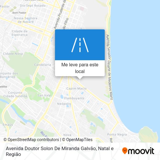Avenida Doutor Solon De Miranda Galvão mapa