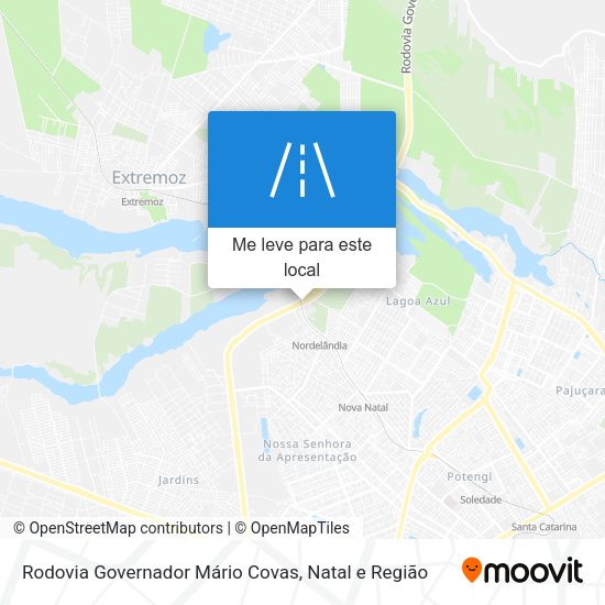 Rodovia Governador Mário Covas mapa