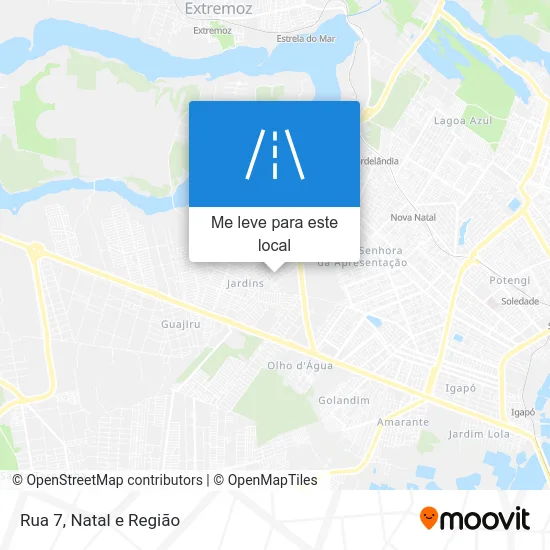 Rua 7 mapa