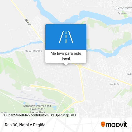 Rua 30 mapa