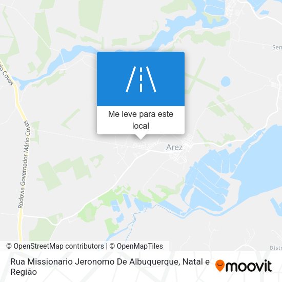 Rua Missionario Jeronomo De Albuquerque mapa