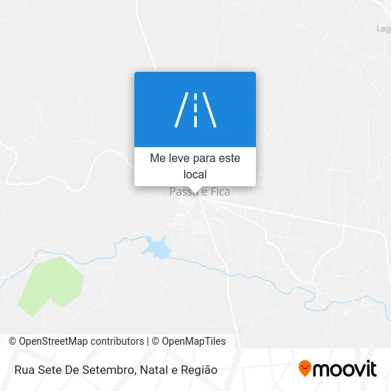 Rua Sete De Setembro mapa