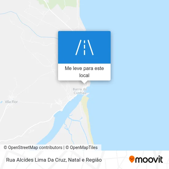 Rua Alcides Lima Da Cruz mapa