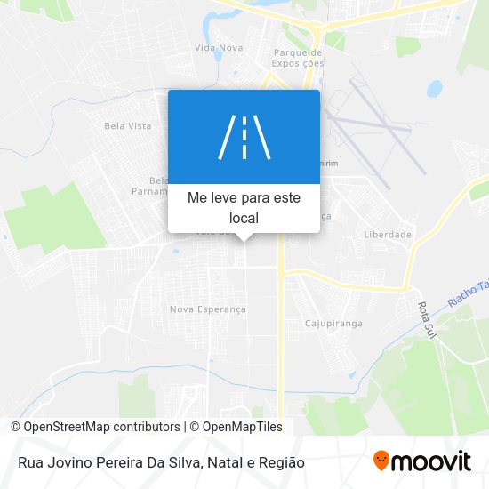 Rua Jovino Pereira Da Silva mapa
