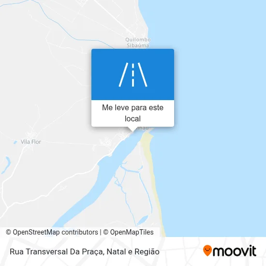 Rua Transversal Da Praça mapa