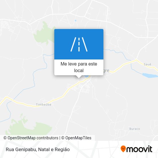 Rua Genipabu mapa