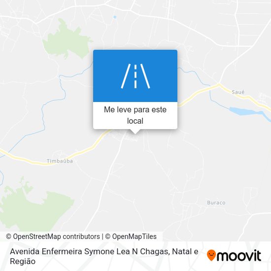 Avenida Enfermeira Symone Lea N Chagas mapa