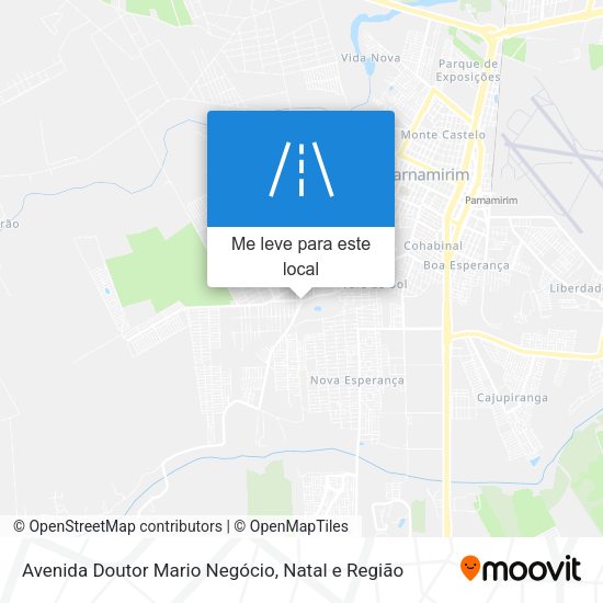 Avenida Doutor Mario Negócio mapa