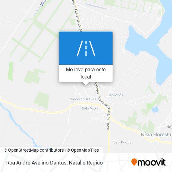 Rua Andre Avelino Dantas mapa