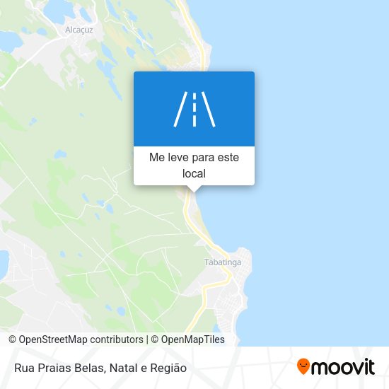 Rua Praias Belas mapa