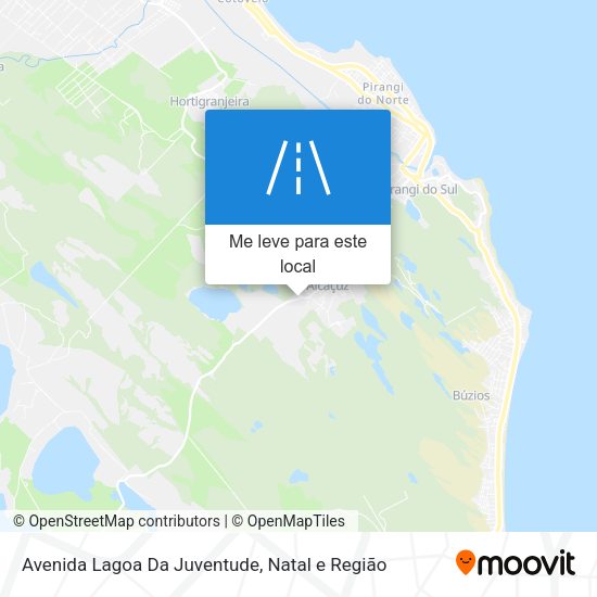 Avenida Lagoa Da Juventude mapa