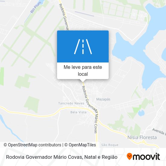 Rodovia Governador Mário Covas mapa