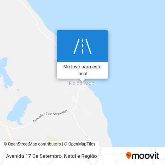 Avenida 17 De Setembro mapa