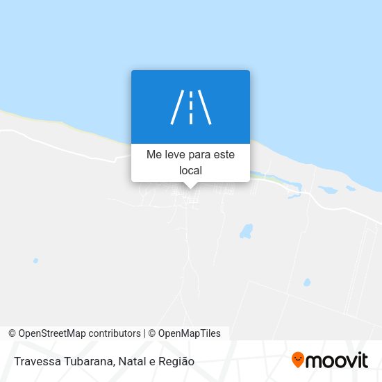 Travessa Tubarana mapa