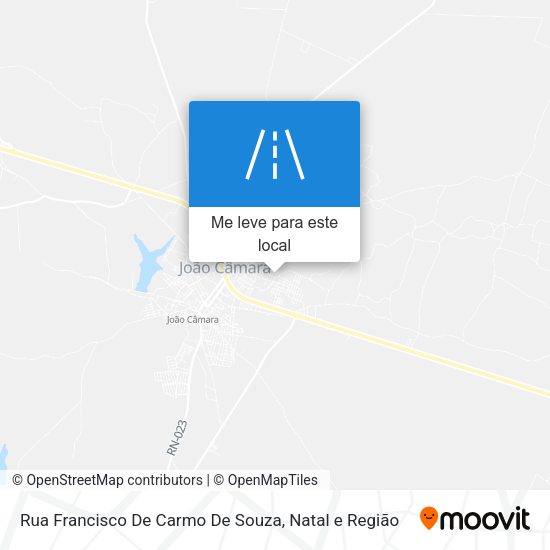 Rua Francisco De Carmo De Souza mapa
