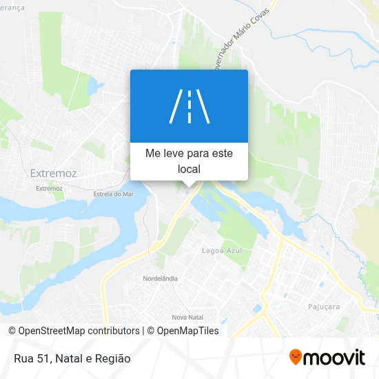 Rua 51 mapa