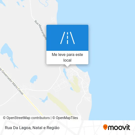 Rua Da Lagoa mapa
