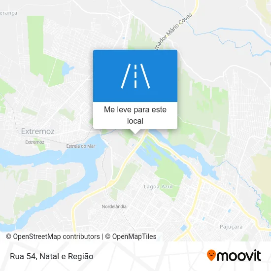 Rua 54 mapa