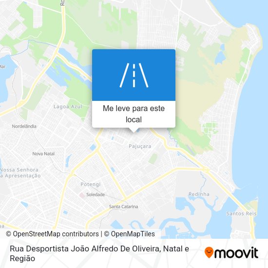 Rua Desportista João Alfredo De Oliveira mapa