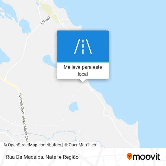 Rua Da Macaiba mapa