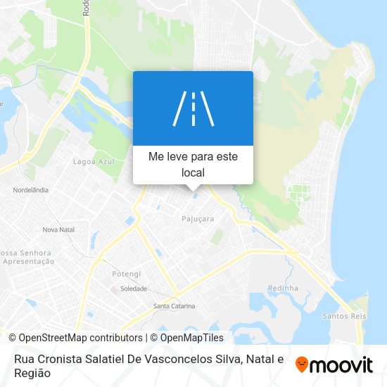 Rua Cronista Salatiel De Vasconcelos Silva mapa