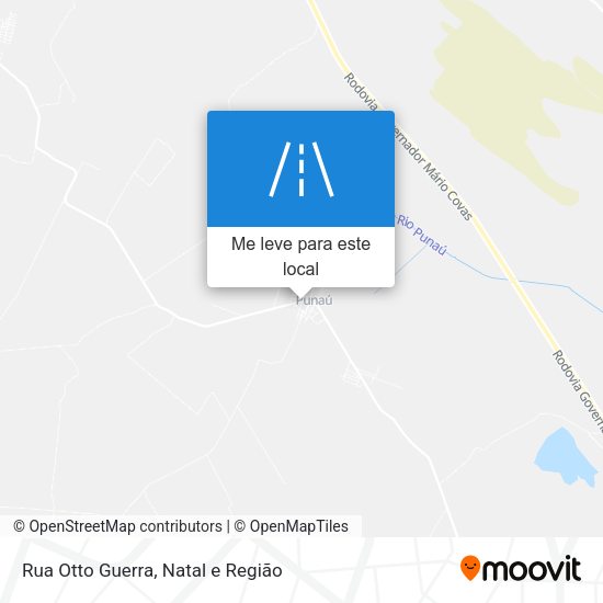 Rua Otto Guerra mapa